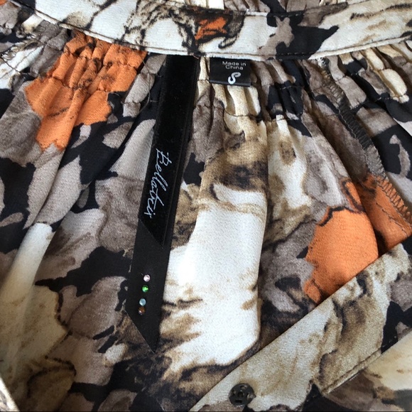 Bellatrix Floral Blouse with elastic waist (SM) - Picture 7 of 8